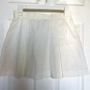 Vintage Adidas White Skirt